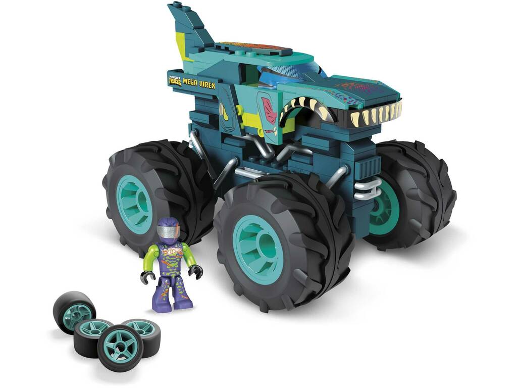 Pista Hot Wheels Monster Truck Mega W-Rex