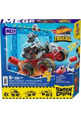 Mega Hot Wheels Monster Trucks Pista di scontri di Bone Shaker Mattel HKF87