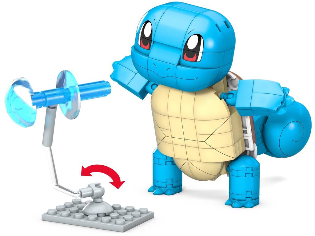 Mega Pokémon Construye y Muestra a Squirtle Mattel GYH00