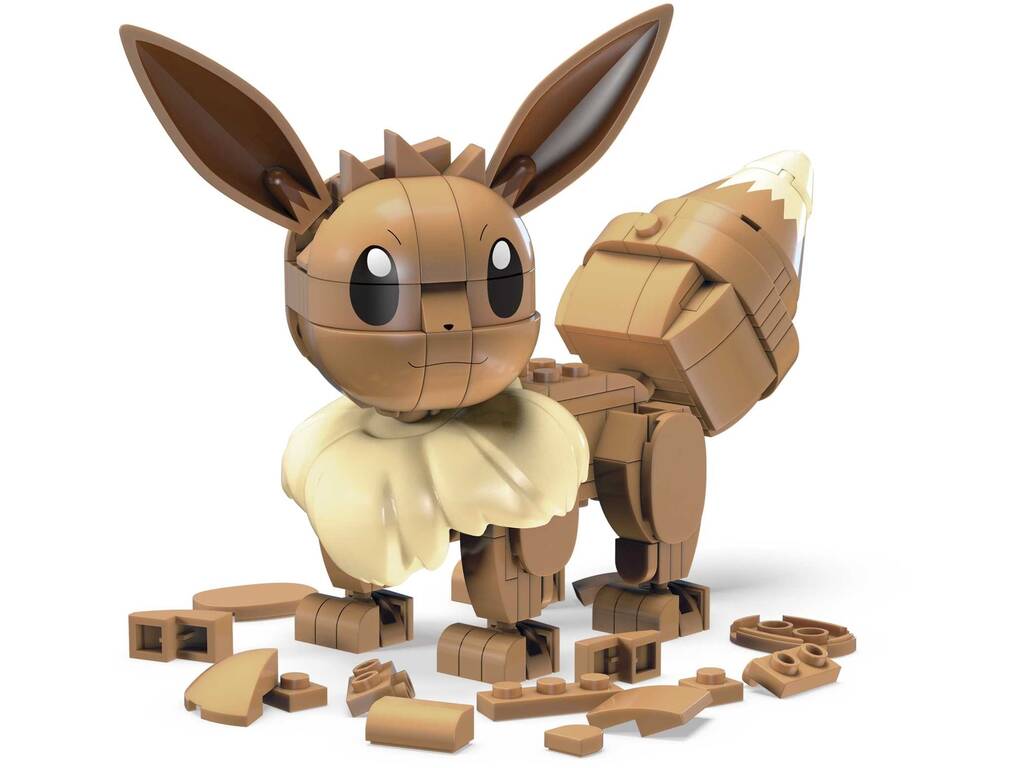 Mega-Pokémon zum Bauen und Präsentieren, Evoli, Mattel HDL84