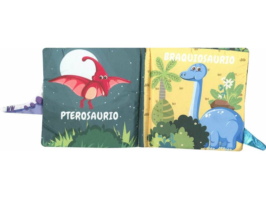 Livre en tissu Colitas Dinosaurios Susaeta S3575001