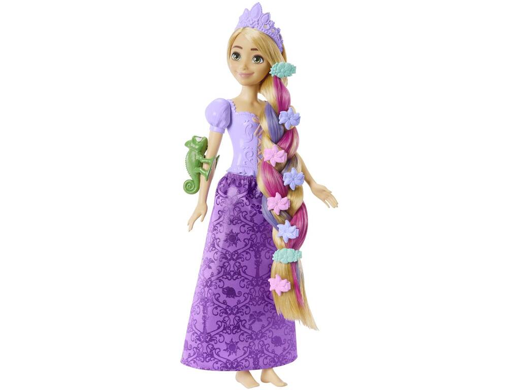 Principesse Disney Bambola Rapunzel Acconciature magiche Mattel HLW18