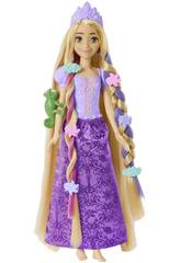 Princesas Disney Muñeca Rapunzel Peinados Mágicos Mattel HLW18