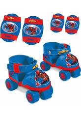 Spiderman Set Patins et Protections par Smoby 18390