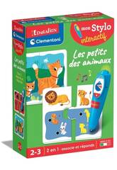 Mon Stylo Interactif Les Petits des Animaux Clementoni 52717