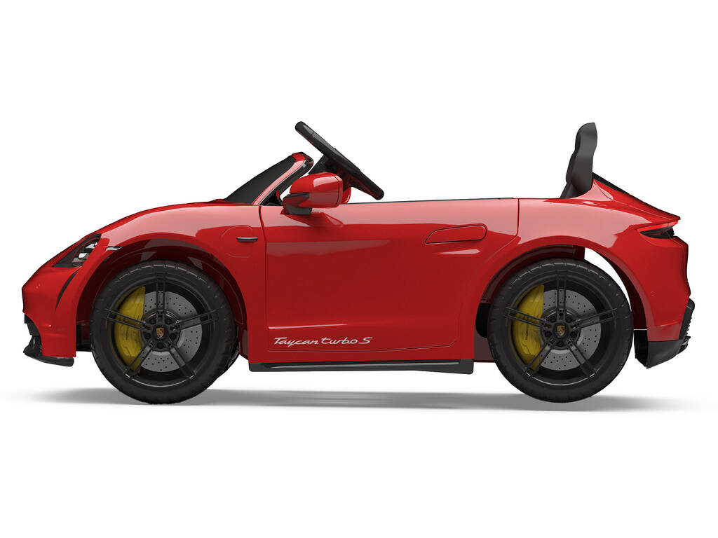 Automobile convertibile Porsche Taycan radiocomandata a batteria 12v. Injusa 7200