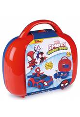 Spiderman Valigetta Spidey con Veicoli e strumenti Smoby 7600360905
