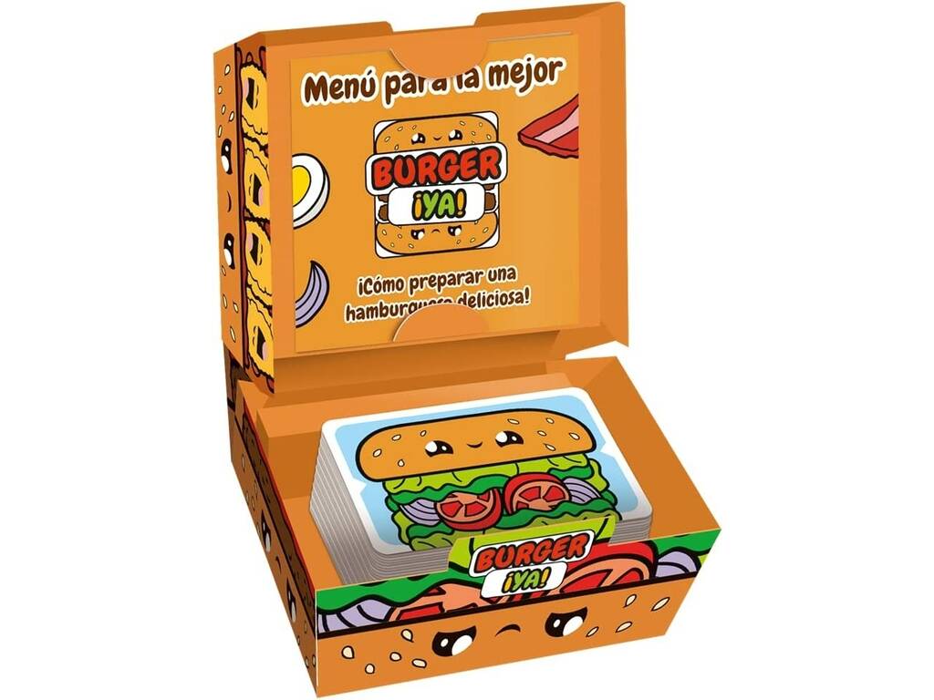 Burger ¡Ya! Asmodee MIXBAS01ES 