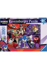 Puzzle XXL Sonic 100 Teile Ravensburger 13383