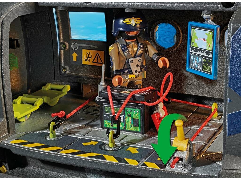 Playmobil Special Forces Playmobil Bananenhubschrauber 71149