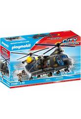 Playmobil Foras Especiais Helicptero Banana de Playmobil 71149