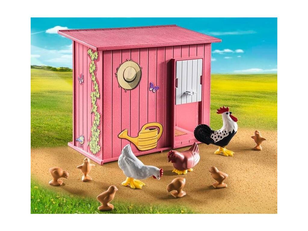 Playmobil Playmobil Ferme des poulets 71308