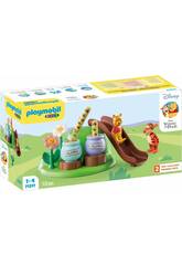 Playmobil 1,2,3 Disney Winnie The Pooh e Tigger Jardim de Abelhas de Playmobil 71317