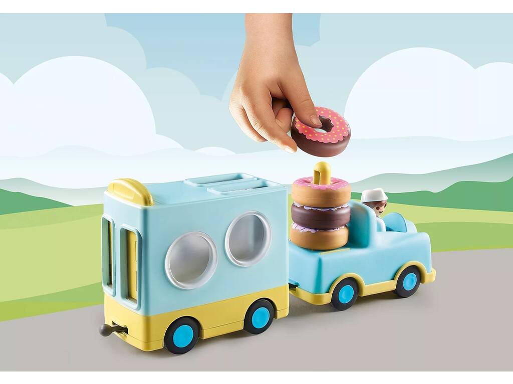 Playmobil 1,2,3 Camion Donut 71325