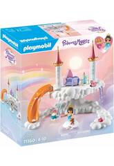 Playmobil Château arc-en-ciel Chambre de bébé dans les nuages 71360