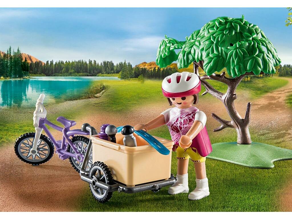 Playmobil Family Fun Excursion en Bicicleta de Montaña 71426