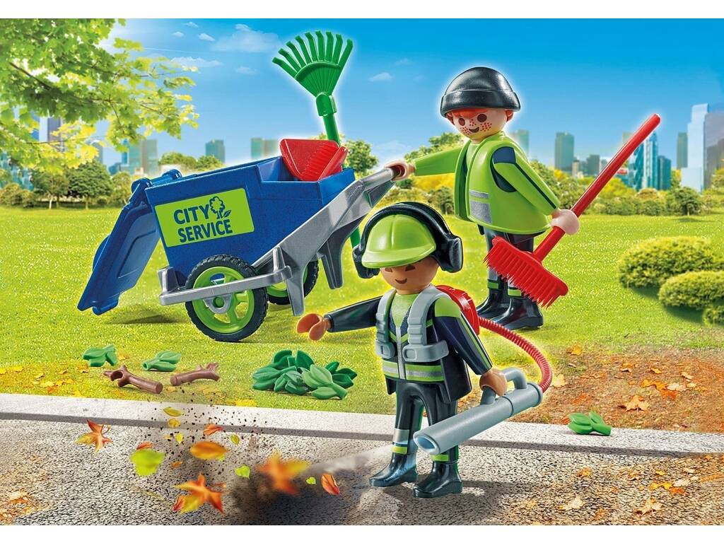 Playmobil City Clean-Up Crew 71434