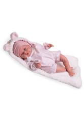 Babydoo Little Words Puppe 50 cm. mit Lammfelltasche Antonio Juan 18306