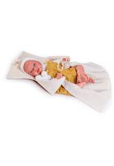 Mustard Leo Newborn Baby Doll avec matelas à langer 42 cm by Antonio Juan 33345