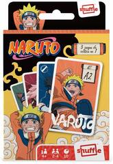 Jeu de palets pour enfants Naruto 3 en 1 Fournier 10037630