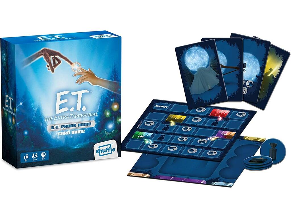 ET The Extraterrestrial Card Game Shuffle Fournier 10024320