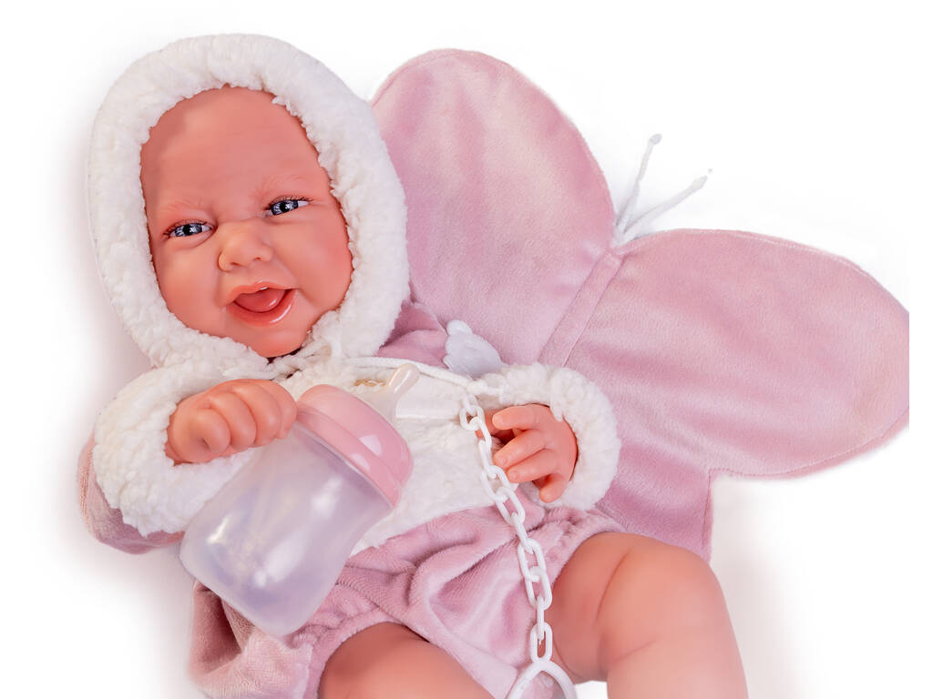 Bambola neonata Carla con asciugamano 42 cm di Antonio Juan 50395