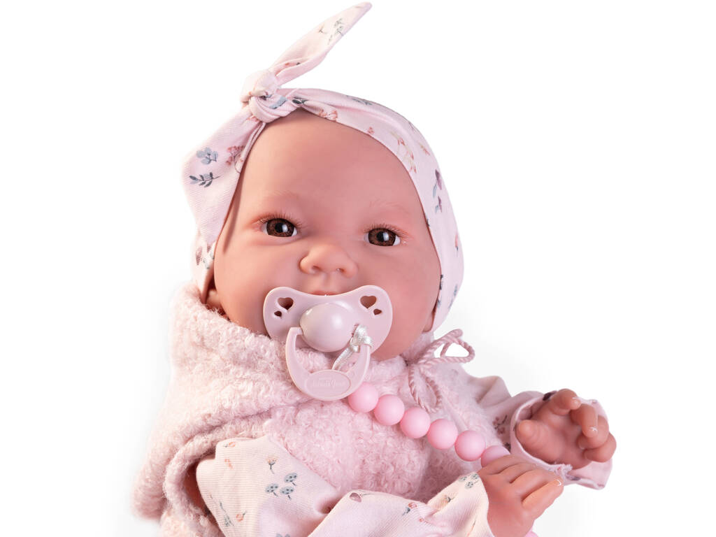 Boneca Sweet Reborn Nica Com Colete 42 cm. Antonio Juan 80322