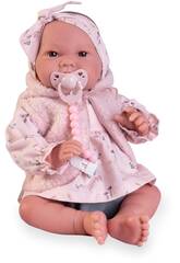 Süße wiedergeborene Nica-Puppe mit Weste 42 cm. Anthony John 80322