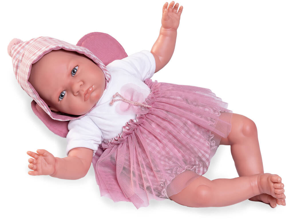 Bambola Il Mio Primo Reborn Berta con ali 52 cm di Antonio Juan 81384