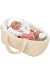 Poupe Elgance Babyto Rose 33 cm. avec nacelle Arias 60740