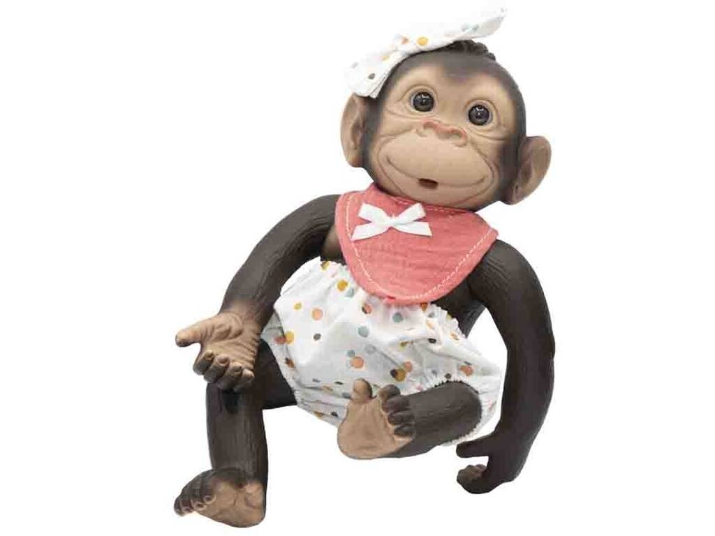 Bebé Macaco 25 cm. Rosa Toys 5000