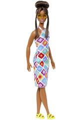 Barbie Fashionista Vestito all'uncinetto di Mattel HJT07