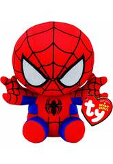 Peluche Beanie Babies 15 cm. Spiderman TY 41188