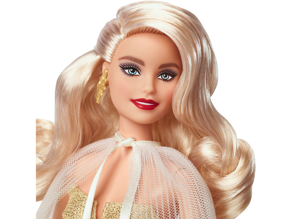 Barbie Signature Puppe Frohe Feiertage 2023 Mattel HJX04