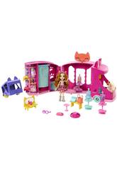 Enchantimals Camioncino Fashion Gatto di Mattel HPB34
