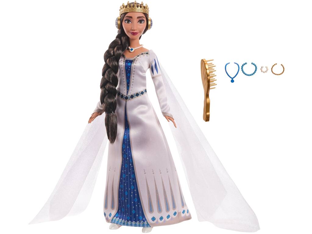 Poupée Disney Wish Queen Mattel Doll HRC11
