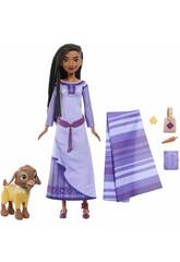 Disney Wish Asha Puppe mit Zubehr Mattel HPX25