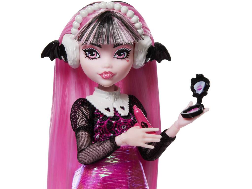 Monster High Skulltimate Secrets Draculaura Fear Idescent Puppe Mattel HNF73