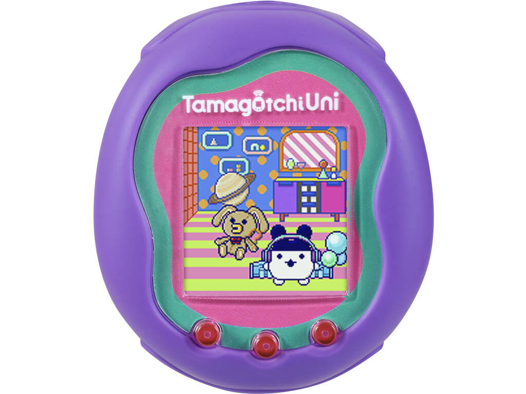 Tamagotchi Uni Morado Bandai 43352