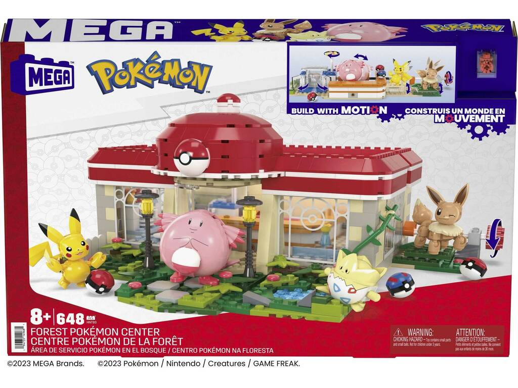 Mattel Mega Construx Pokémon Centre Pokémon HNT93