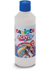 Carioca Botella Pintura Acrilica 250 ml. Blanco de Carioca 40431/01