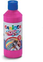 Carioca Garrafa Pintura Acrilica 250 ml. Fucsia de Carioca 40431/04