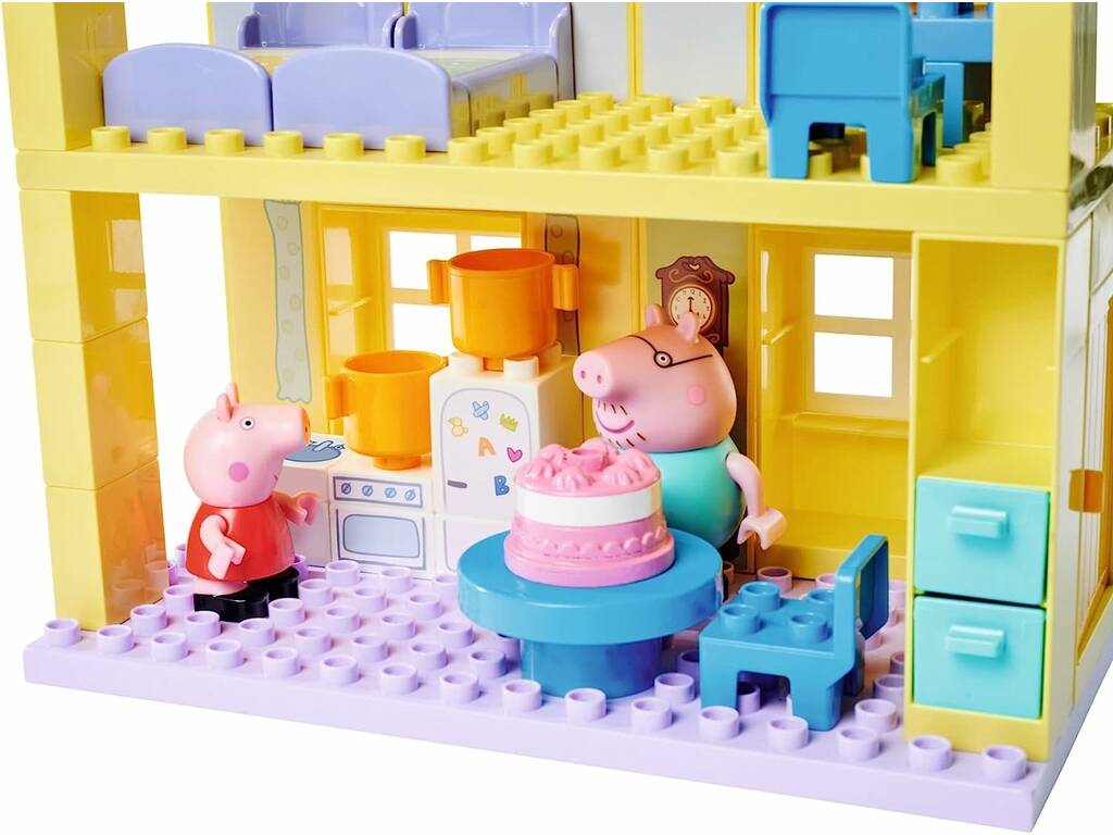 Big Casa Da Família Peppa Pig Bloxx Colorido