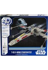 Puzzle 4D Star Wars T-65 X-Wing StasrFighter Spin Master 6069813