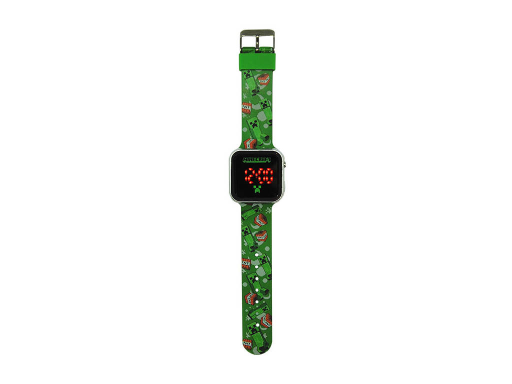 Horloge Led Minecraft par Kids Licensing MIN4129
