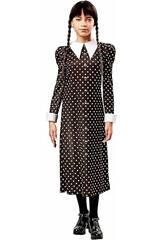 Déguisement enfant Wednesday Addams taille S