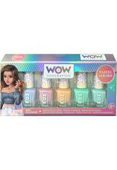 Pack 5 Vernis  ongles Wow Generation Pastel Colours Kids WOW00018