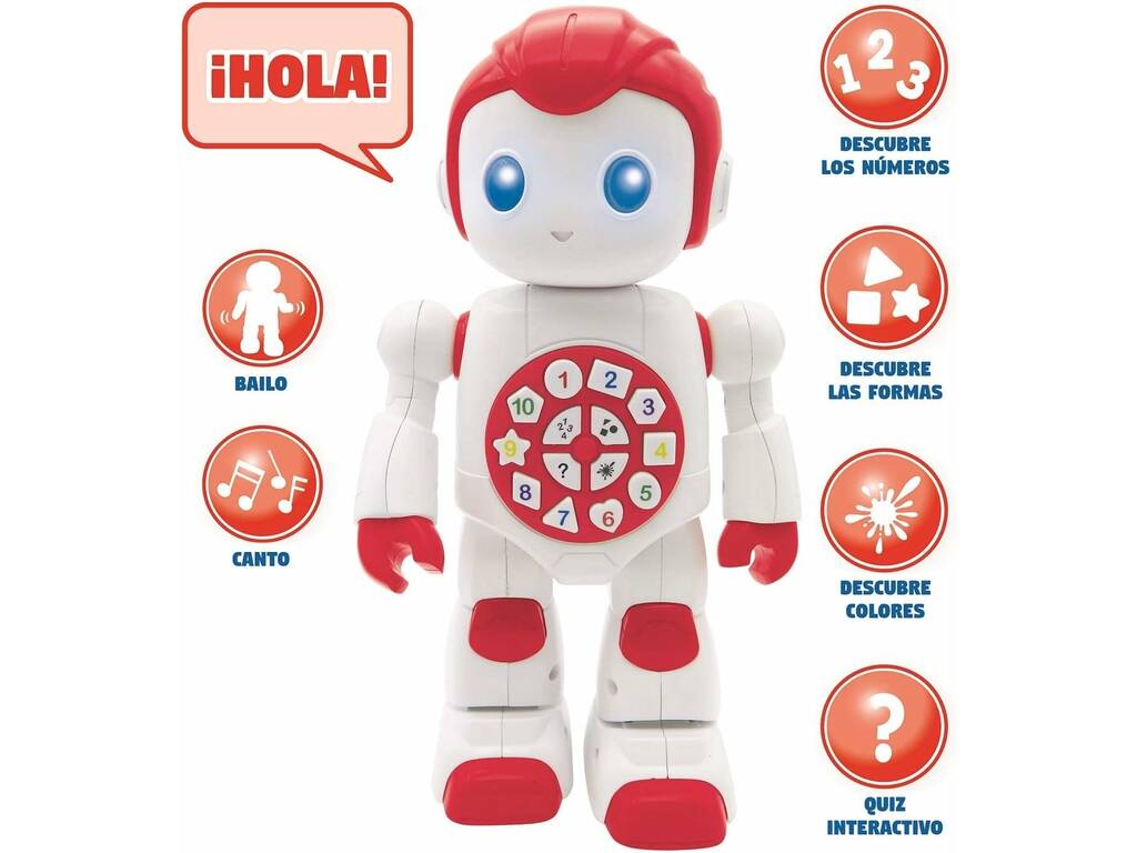 Powerman Baby Primer Robot Parlante Lexibook ROB15ES