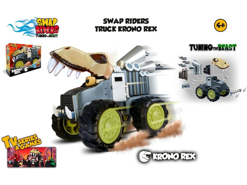 Swap Riders Camion Krono Rex Famosa WAP00000