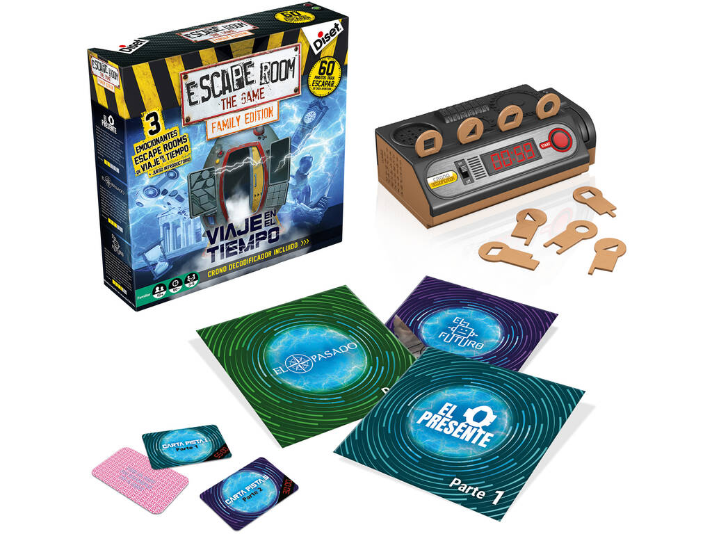 Escape Room The Game Family Edition Time Travel Diset 1120200151